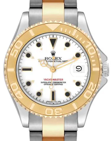 Rolex Yacht-Master 68623 35mm Yellow gold and Stainless steel White