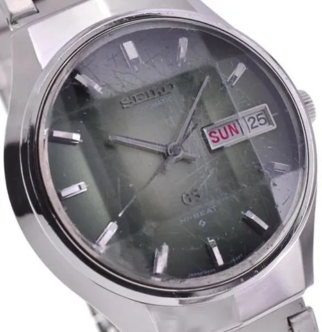 Seiko Hi-Beat 5646-7020 36mm Stainless steel Green 6