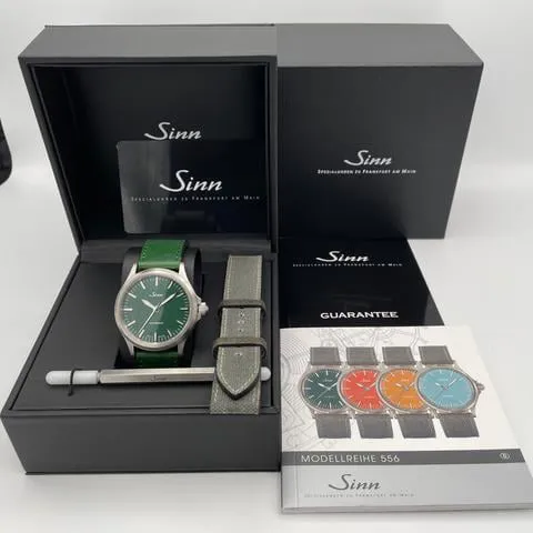 Sinn 556 556.EG 38.5mm Stainless steel Green 15