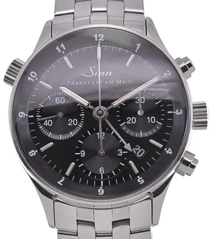 Sinn 6000 6000 38.5mm Stainless steel Black