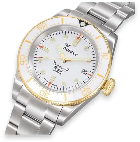 Squale 1545WTWT.AC 40mm Stainless steel White 4