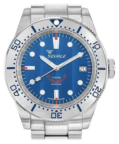 Squale 1545SSBLC 40mm Stainless steel Blue 4