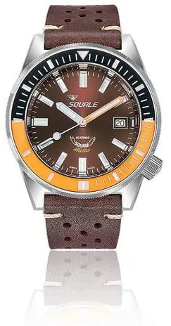 Squale .PTS 44mm Stainless steel Brown