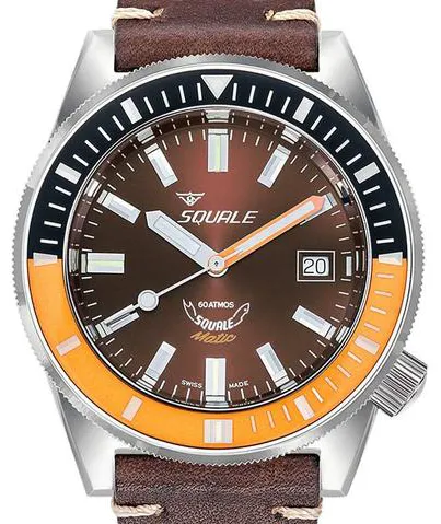 Squale .PTS 44mm Stainless steel Brown 1