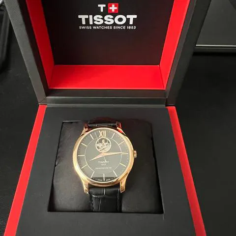 Tissot Tradition T063.907.36.068.00 40mm Stainless steel Anthracite