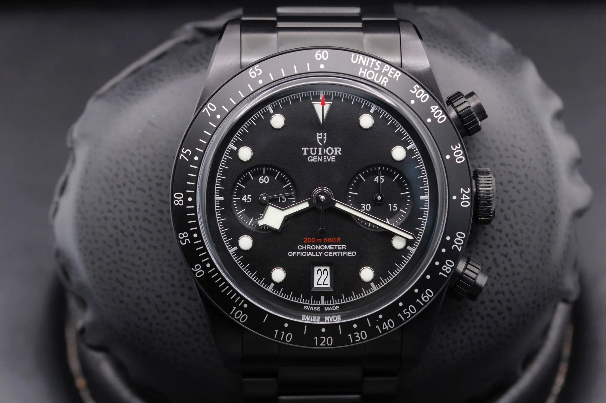 Tudor Black Bay Chronograph 79360DK 41mm Stainless steel Black