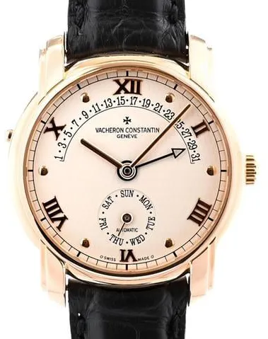 Vacheron Constantin Patrimony 47245/000R-8775 37mm Rose gold Silver