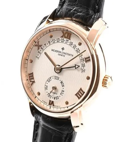 Vacheron Constantin Patrimony 47245/000R-8775 37mm Rose gold Silver 1