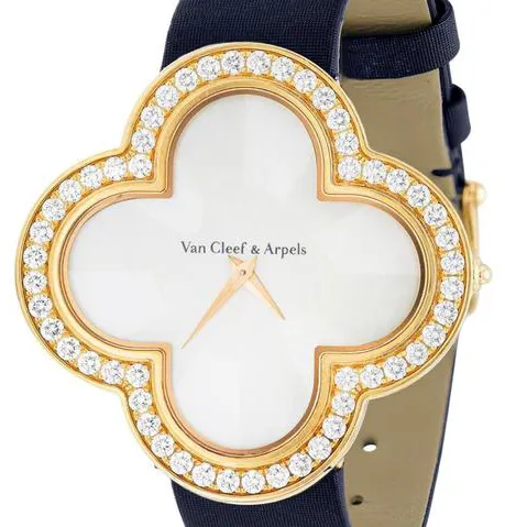 Van Cleef & Arpels Alhambra HH86463 27mm Yellow gold White