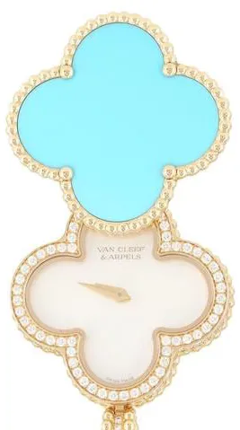 Van Cleef & Arpels Alhambra 1362240/VCARO8ZY00 27mm Yellow gold Mother-of-pearl