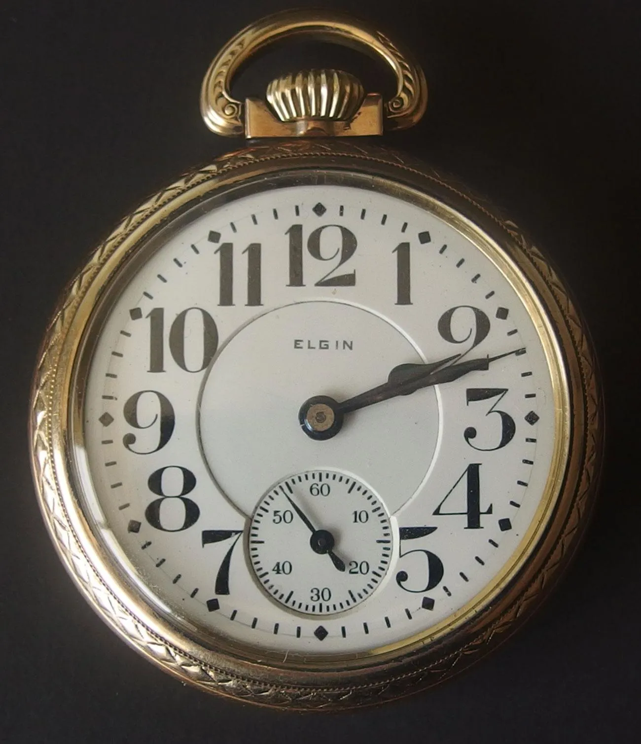 Elgin 45mm Gold-plated