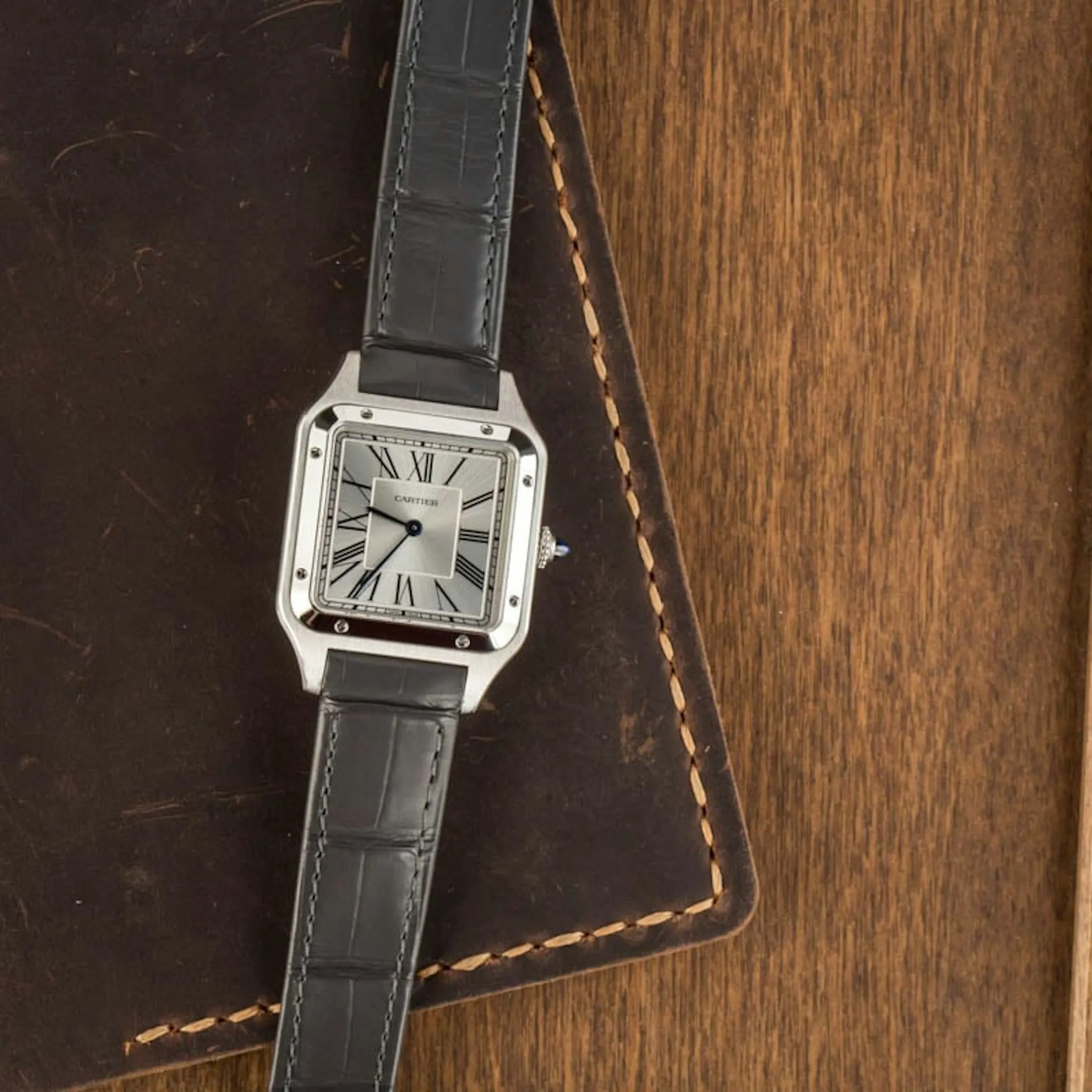 Cartier Santos Dumont WSSA0022 31mm Stainless steel Silver