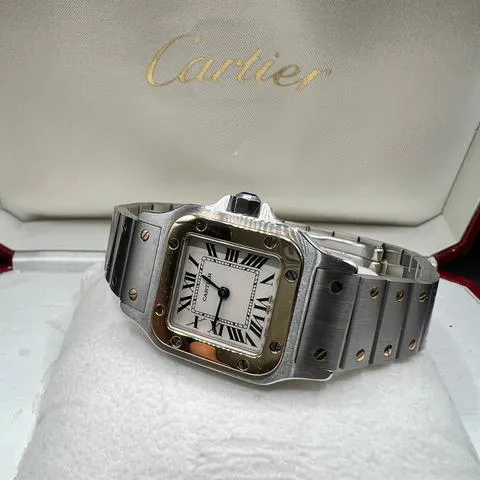 Cartier Santos Galbée 1567 24mm Stainless steel White 6