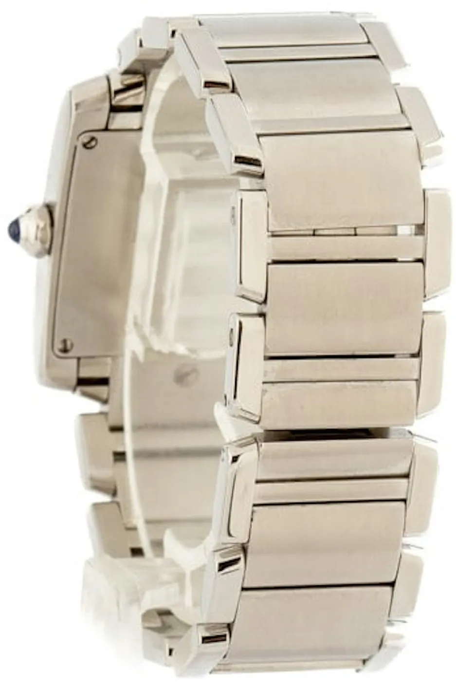 Cartier Tank W51008Q3 20mm Stainless steel Tan 3