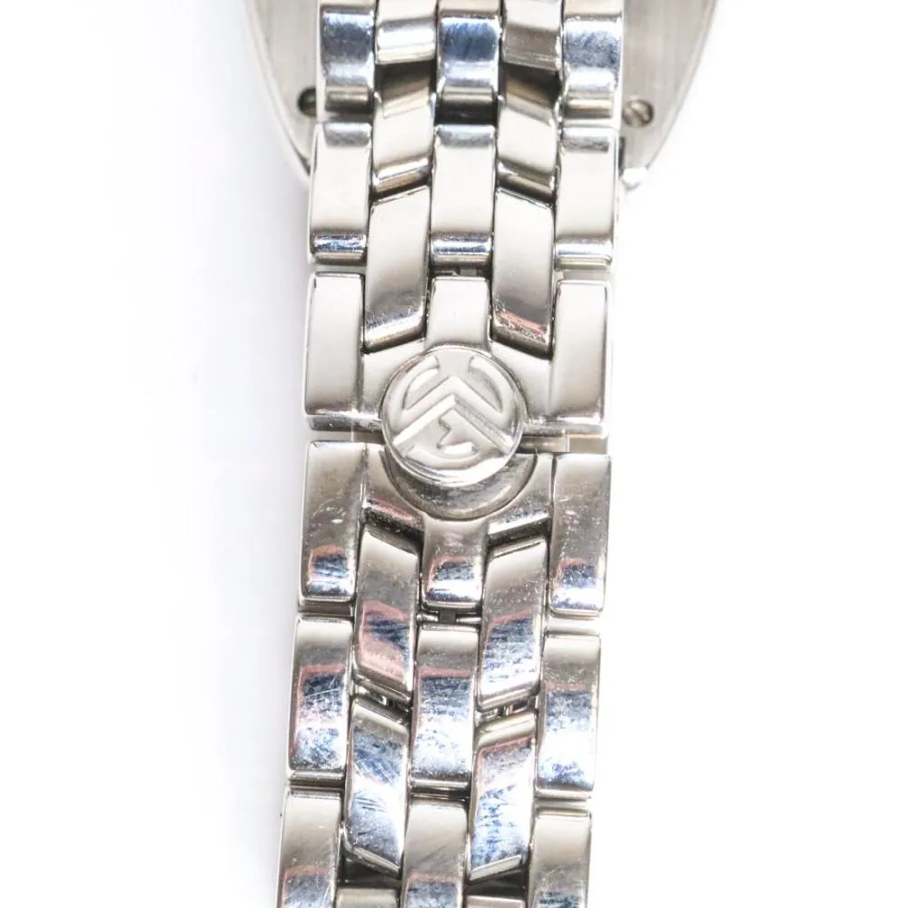 Franck Muller Cintree Curvex 1752BQZ 34mm Stainless steel Silver 1