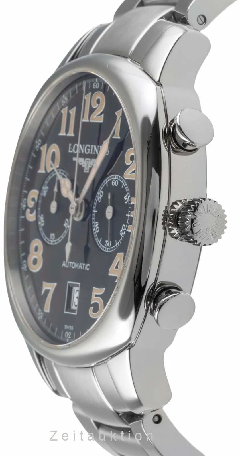 Longines Spirit L2.705.4 40.5mm Stainless steel Black 5