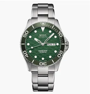 Mido Ocean Star M042.430.11.091.00 Stainless steel Green