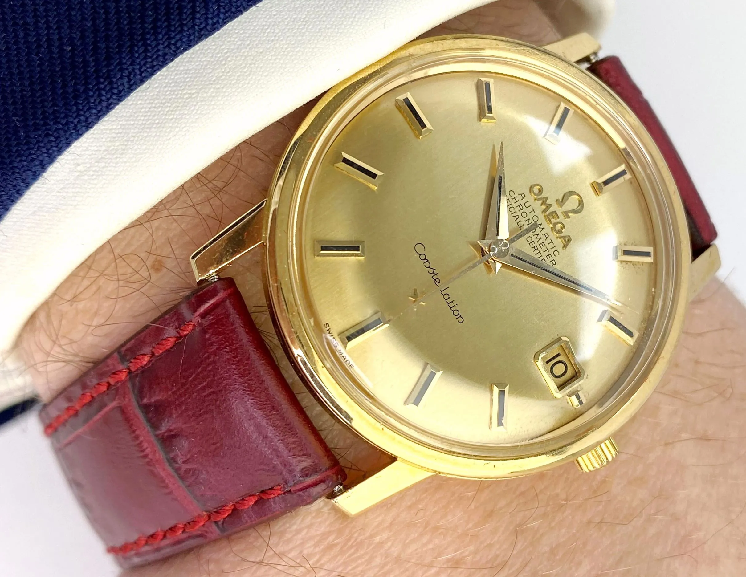 Omega Constellation 168.010 35mm Yellow gold Golden