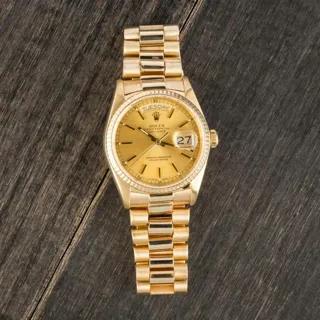 Rolex Day-Date 36 18038 Yellow gold