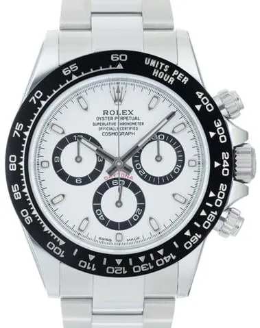 Rolex Daytona 116500LN 40mm Stainless steel White