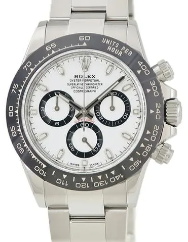 Rolex Daytona 116500LN 40mm Stainless steel White