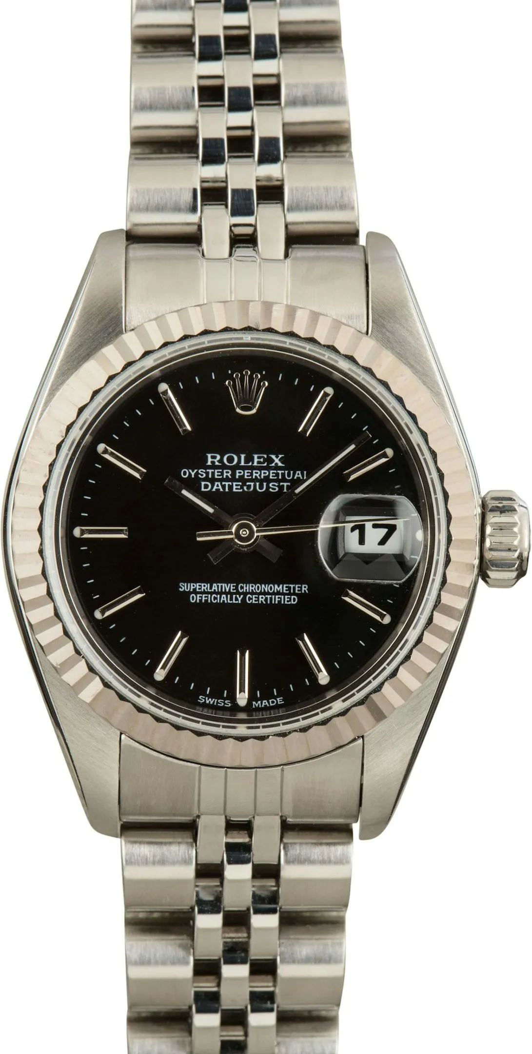 Rolex Lady-Datejust 79174 26mm Stainless steel Black