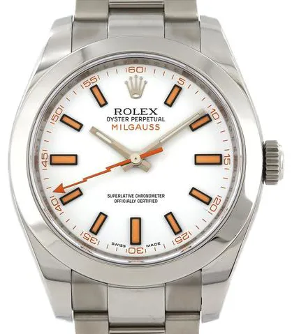 Rolex Milgauss 116400 40mm White