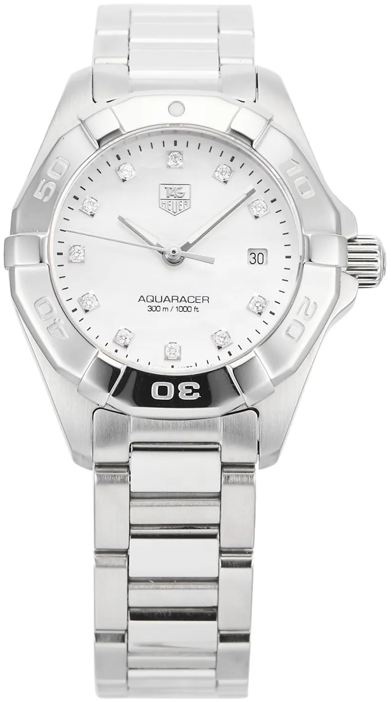 TAG Heuer Aquaracer WAY1413.BA0920 27mm Stainless steel White