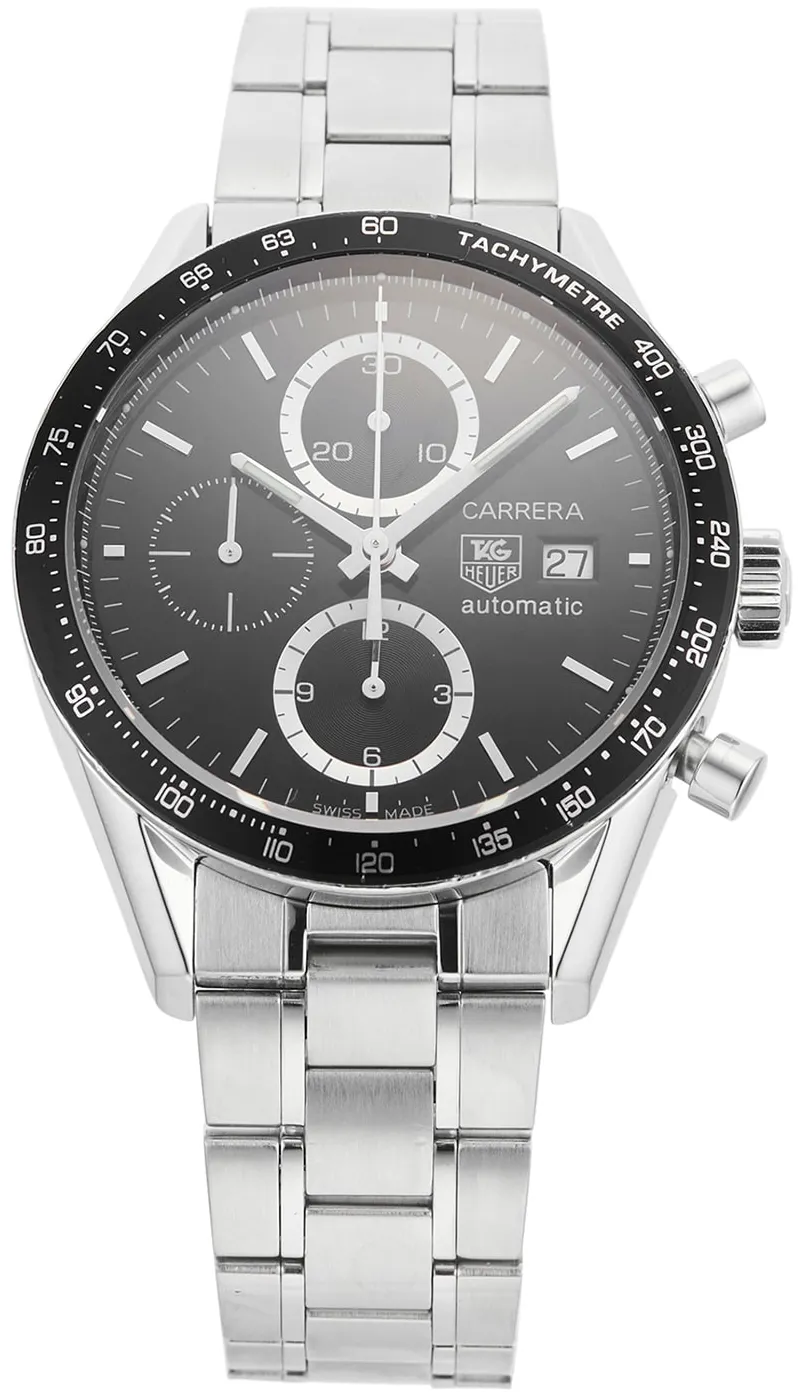 TAG Heuer Carrera Calibre 16 CV2010.BA0786 41mm Stainless steel Black