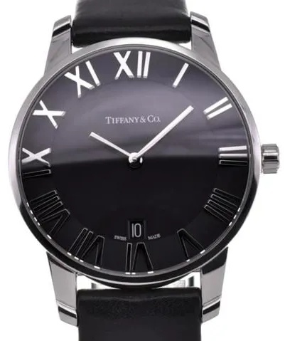 Tiffany Z1800.11.10A10A52A 37mm Stainless steel Black