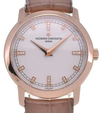 Vacheron Constantin Traditionnelle 25155/000R-9585 30mm Rose gold Silver