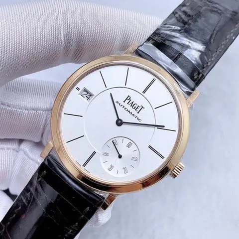 Piaget Altiplano G0A38131 40mm Rose gold Silver 2