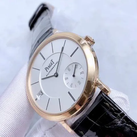 Piaget Altiplano G0A38131 40mm Rose gold Silver 4