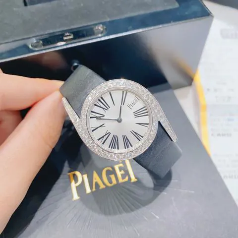 Piaget Limelight G0A38160 32mm White gold Silver 6