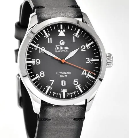 Tutima Grand Classic 6105-31 41mm Stainless steel Gray