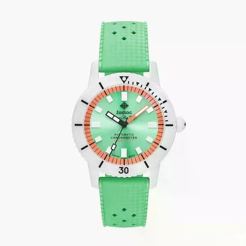 Zodiac Sea Wolf SEA WOLF  ZO9592 41mm Ceramic Green