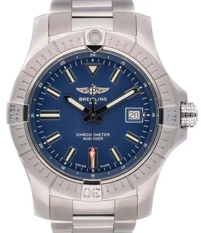 Breitling Avenger A17318101C1A1 43mm Stainless steel Blue