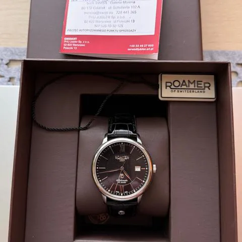 Roamer 956 660 41 53 09 40mm Stainless steel Black 9