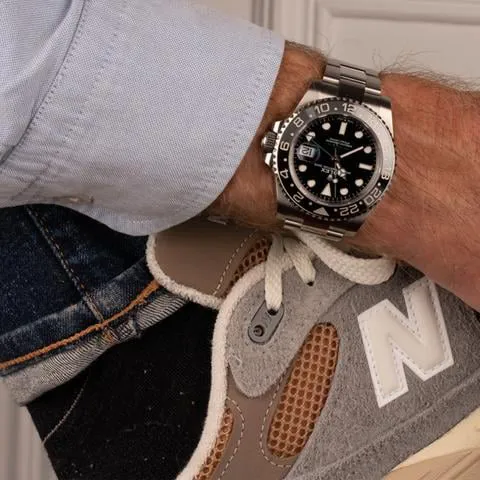 Rolex GMT-Master II 126710GRNR 40mm Stainless steel Black 1