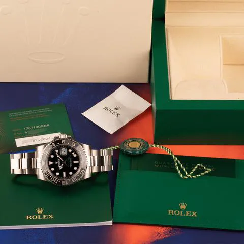 Rolex GMT-Master II 126710GRNR 40mm Stainless steel Black 10