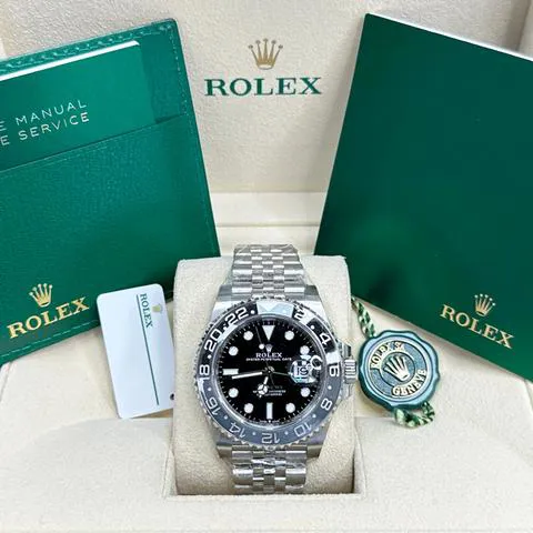 Rolex GMT-Master II 126710GRNR 40mm Stainless steel Black 4