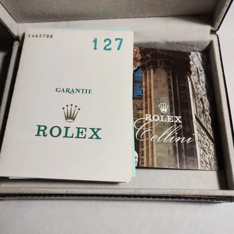 Rolex Cellini 5109 26mm Yellow gold Black 4