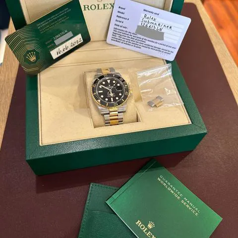 Rolex Submariner 126613LN 41mm Yellow gold and Stainless steel Black