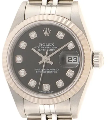 Rolex Datejust 79174G 26mm Yellow gold and Stainless steel Black