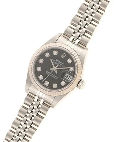 Rolex Datejust 79174G 26mm Yellow gold and Stainless steel Black 1