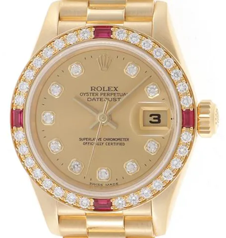 Rolex Lady-Datejust 69068G 26mm Yellow gold Gold