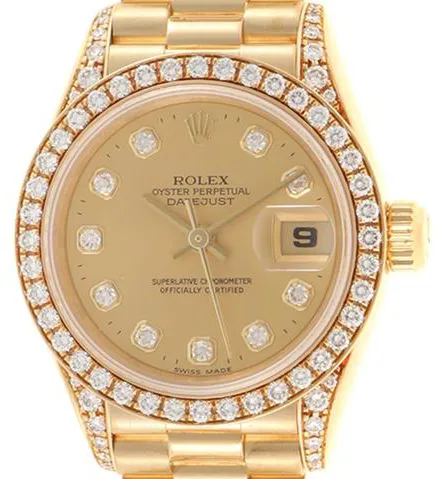 Rolex Datejust 69158G 26mm Yellow gold Gold