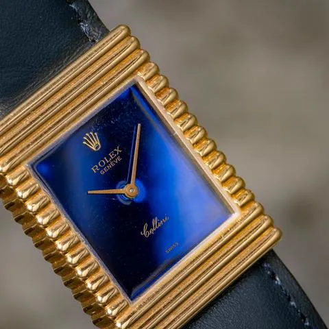 Rolex Cellini King Midas 4012 Yellow gold Blue 5