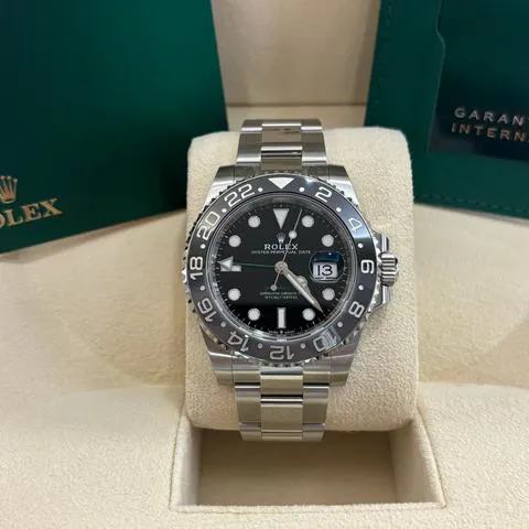 Rolex GMT-Master II 126710GRNR 40mm Stainless steel Black 2