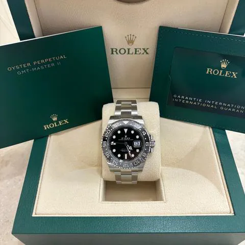 Rolex GMT-Master II 126710GRNR 40mm Stainless steel Black 3